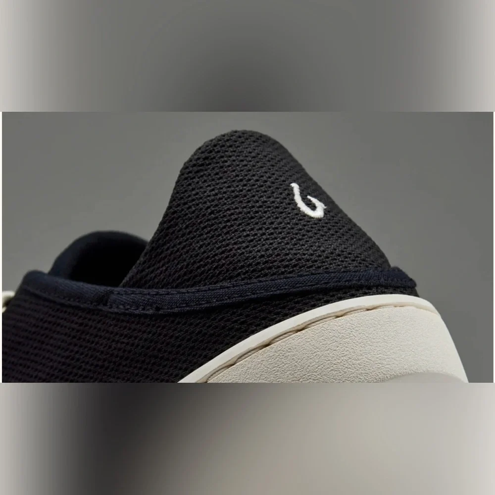 OluKai Pehuea Li Sneakers, Black & White Sand, NWT, Women’s Multiple Sizes - Picture 5 of 16